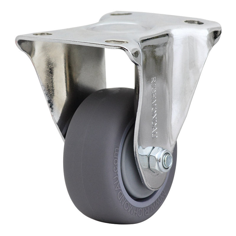 Richmond Castor Rigid with Institutional Rubber 75mm Wheel (R3375) image 0