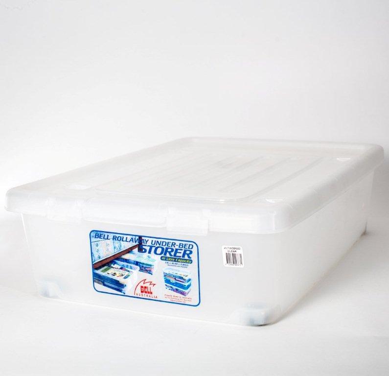 7671C Rollaway Underbed 41 Litre Clear image 0