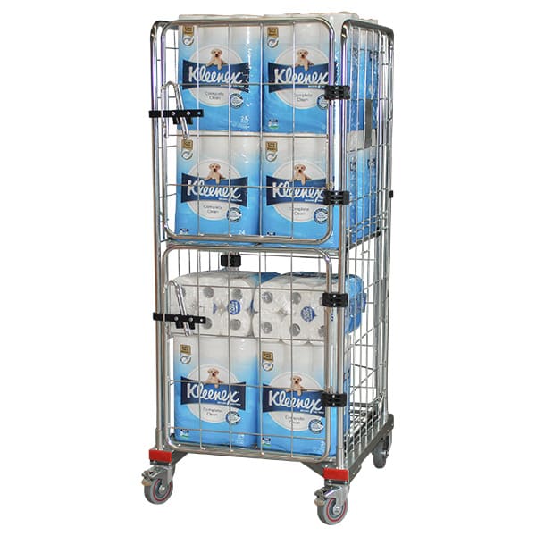 4 Sided Roll Cage with 2 Half Doors + 1 Full Door - Z Base (RCR411) image 17