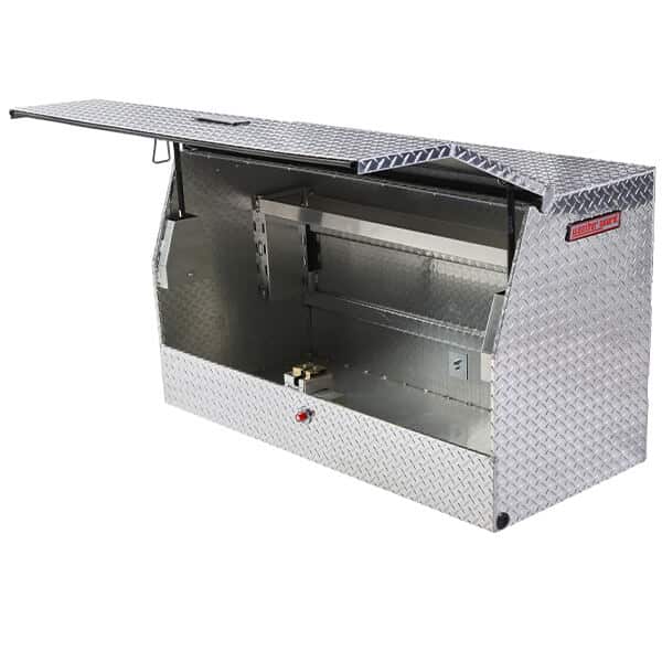 WEATHER GUARD Aluminium Upright Ute Box 1200 x 600 x 800mm (UT10009-CL) image 0