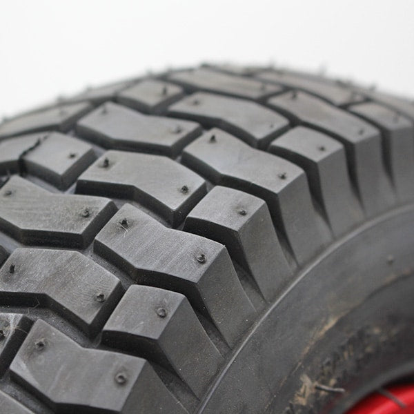 300mm 2 Piece Zinced Metal Centre Pneumatic 13X500X6 FL Richmond Wheel (Turf Tread) | PN1272-1FL image 2