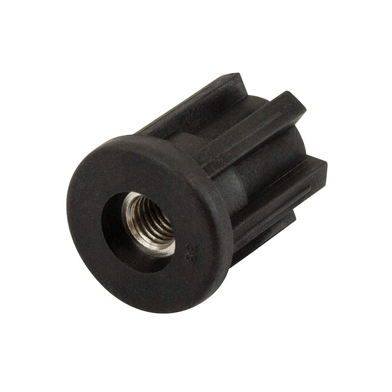 38mm Round M10 Threaded Tube End Stainless Steel (TIR38R0M10SS) image 0