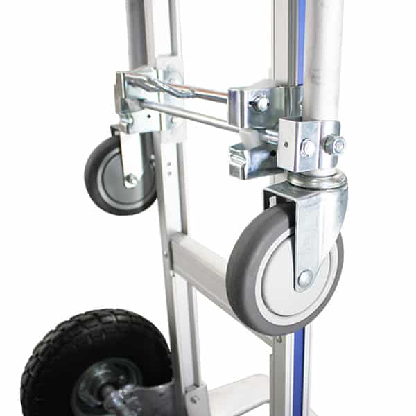 1300mm Dual Purpose Puncture Proof Hand Trolley with Large Toe Plate (DPR014) image 2