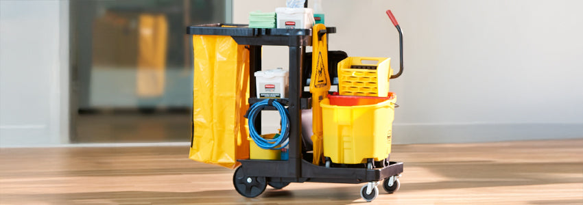 Rubbermaid Janitorial and Cleaning Trolleys