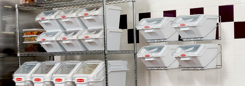 Rubbermaid Plastic Storage