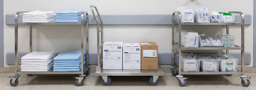 Medical Stainless Steel Trolleys