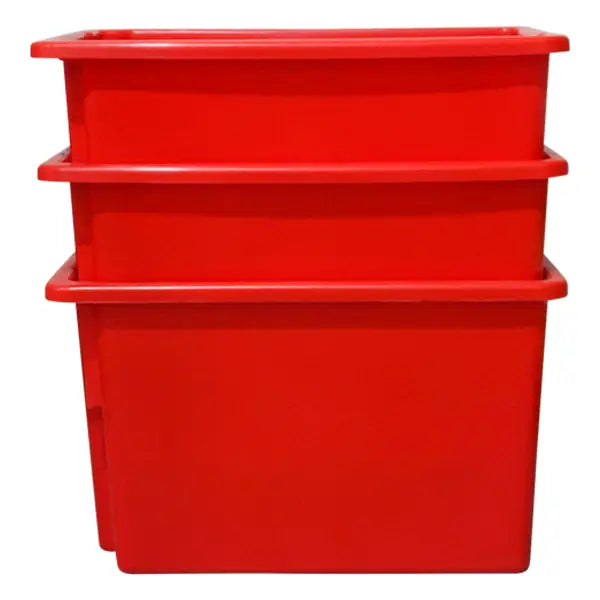 68L Stack and Nest Crate Red (SNR008RWCRED)