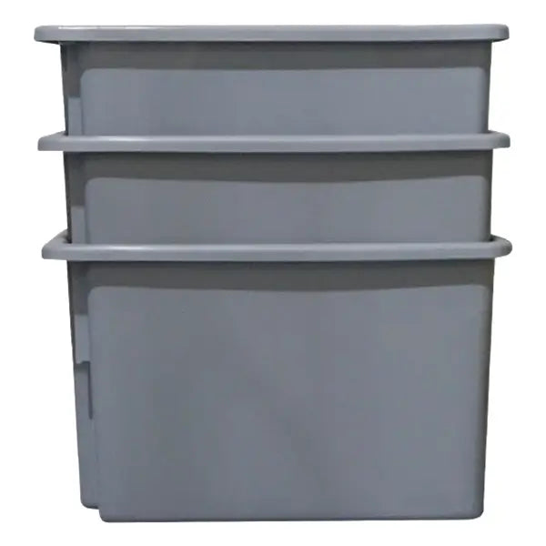 68L Stack and Nest Crate Grey (SNR008RWCGRY)