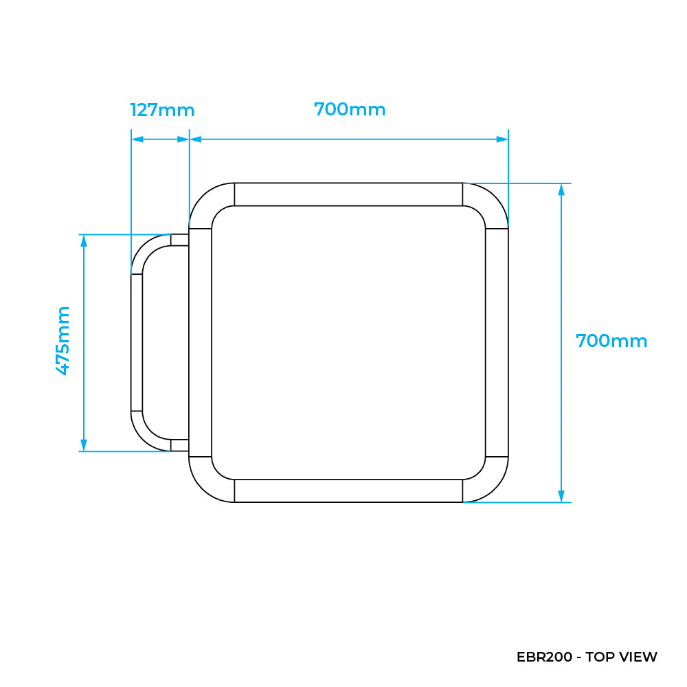 200L Stainless Steel Eurobin (EBR200)
