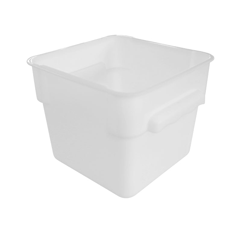 7.6L White Polyethylene Food Storage Container (FSC008WHITE)