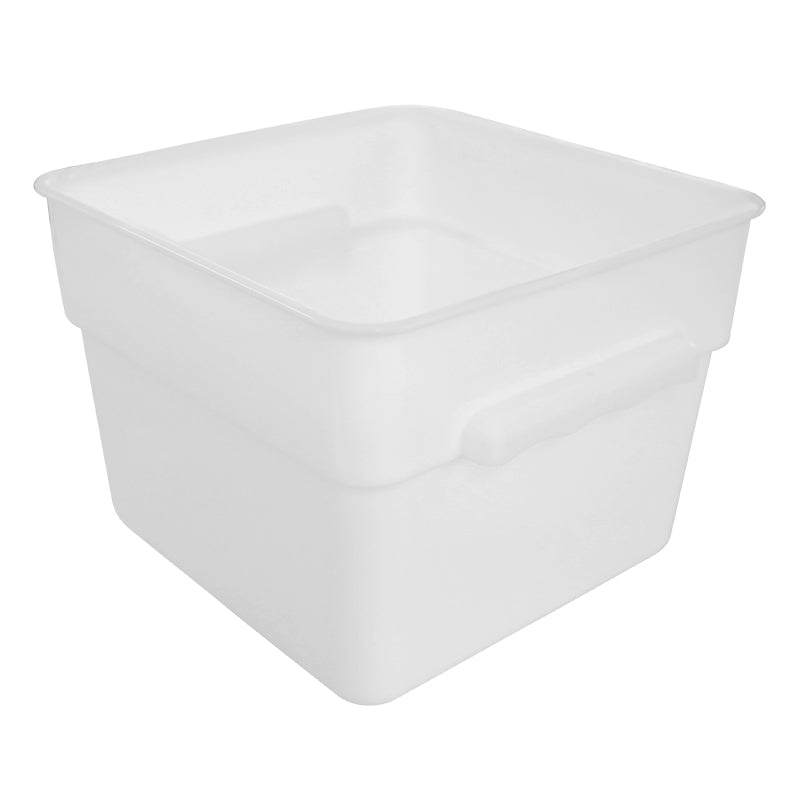 11.4L White Polyethylene Food Storage Container (FSC012WHITE)
