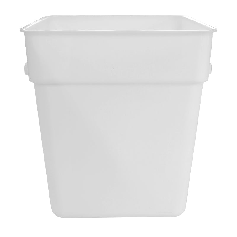 22L White Polyethylene Food Storage Container (FSC022WHITE)
