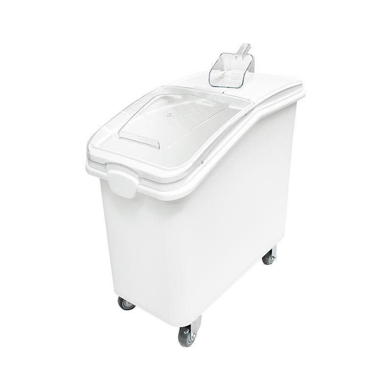 102L Mobile Ingredient Bin with Clear Lid (IBR002)