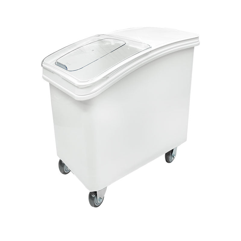 120L Mobile Ingredient Bin with Clear Lid (IBR003)