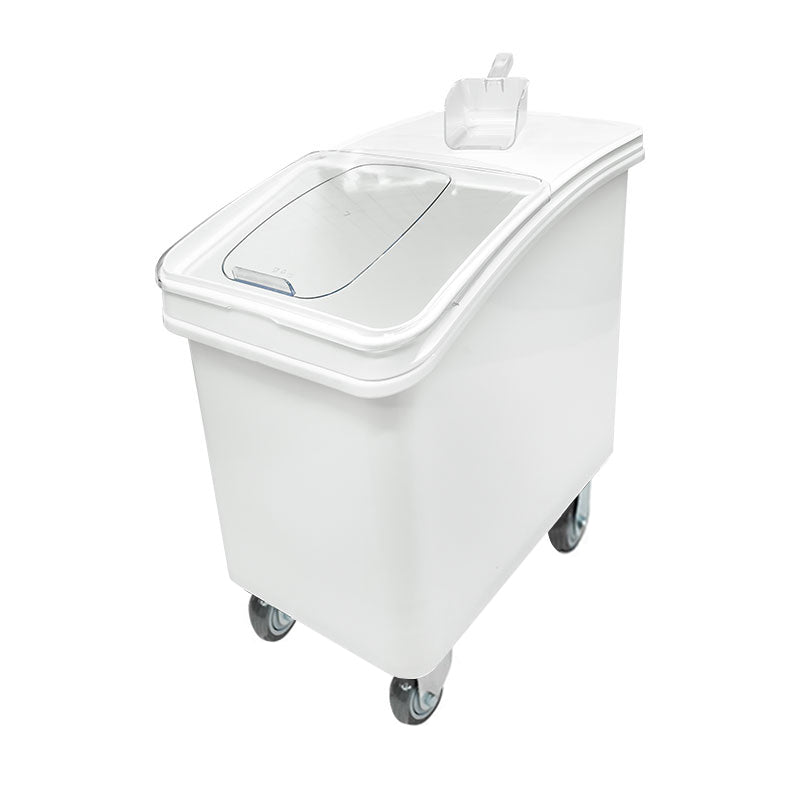 120L Mobile Ingredient Bin with Clear Lid (IBR003)