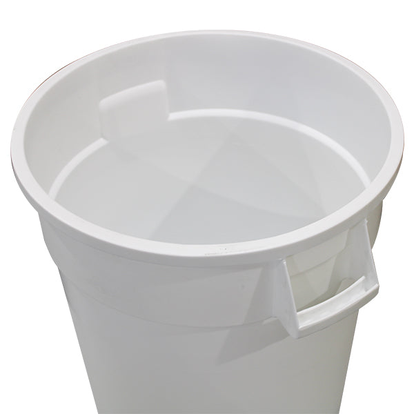 121L Round Food-Grade Bin - Natural (FBR121NAT)