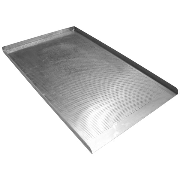 16" Aluminium Perforated Bakery Tray - 3 Sides (PBT1603)