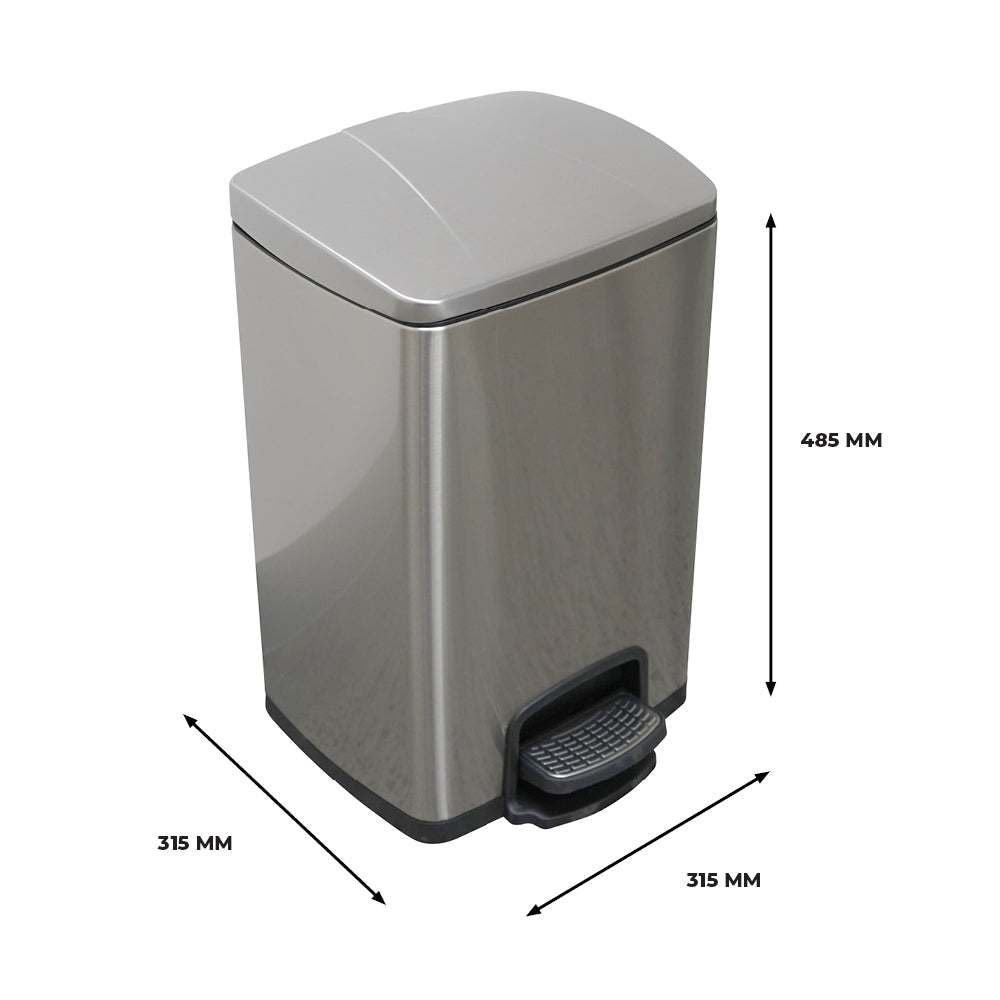 20L Stainless Steel Pedal Bin (PBSS020)