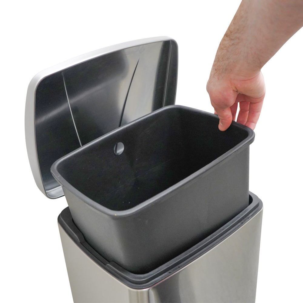 30L Stainless Steel Pedal Bin (PBSS030)