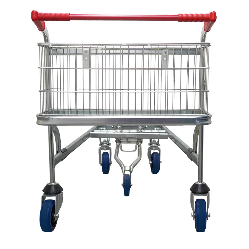 Steel Mesh Platform Trolley With Spring Load Dampening Deck and Fifth Wheel For Easy Steering (PFS001)