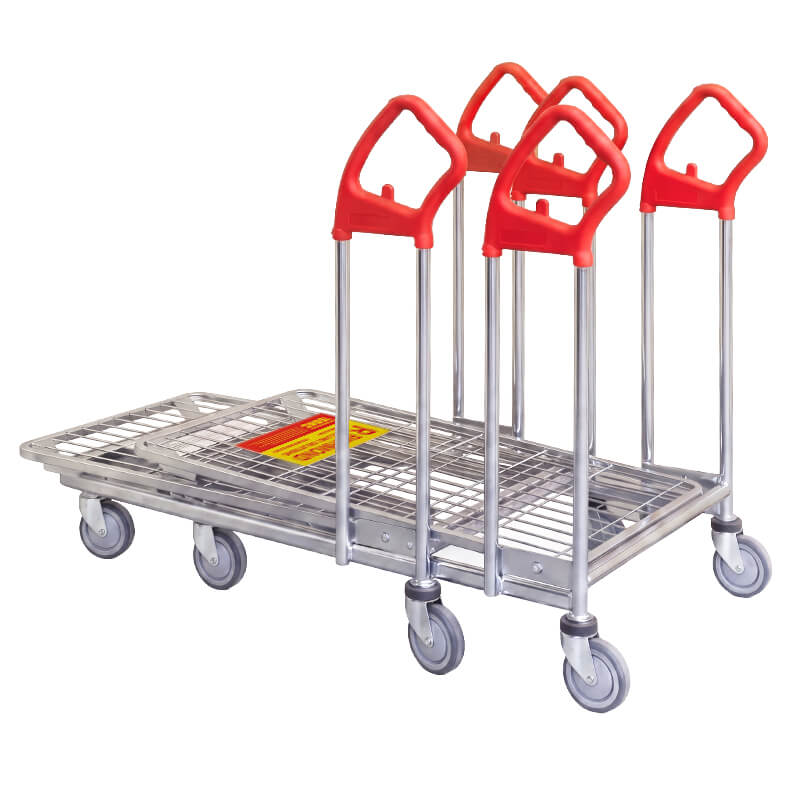 Twin Handle Spring Platform Trolley (PFS002)