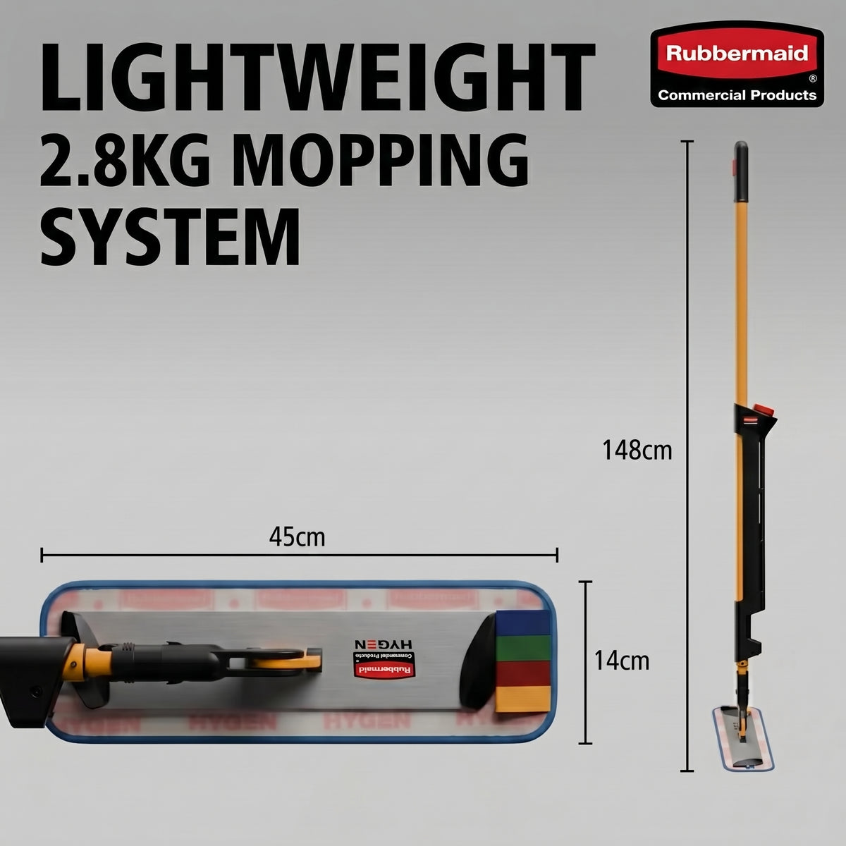 Rubbermaid Executive Series HYGEN PULSE Microfibre Spray Mop Kit | 1863884