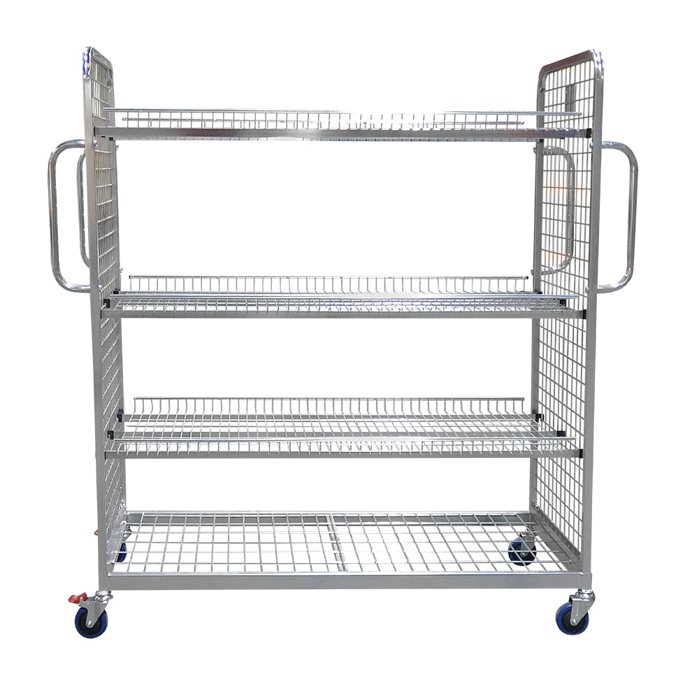 4 Tier Picking Trolley 1470x680x1690mm (RCR770)
