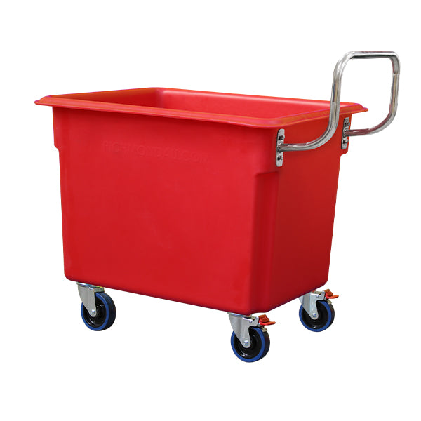 150L Red Tapered Rotationally Moulded Plastic Tub (RTR150R)