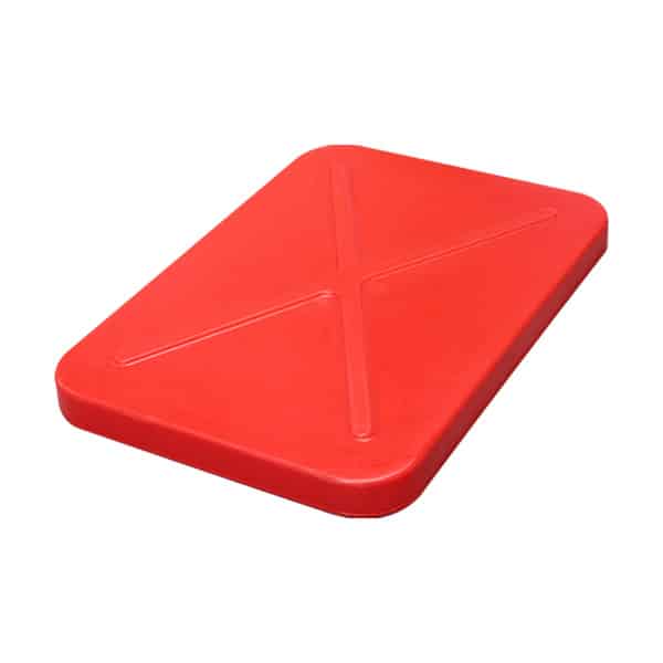 Red Lid to suit 250L Tapered Rotationally Moulded Plastic Tubs (RTR250RLID)