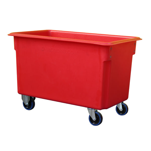 250L Red Rotationally Moulded Tub with Zinc Plated Castors (RTR250RKITC)