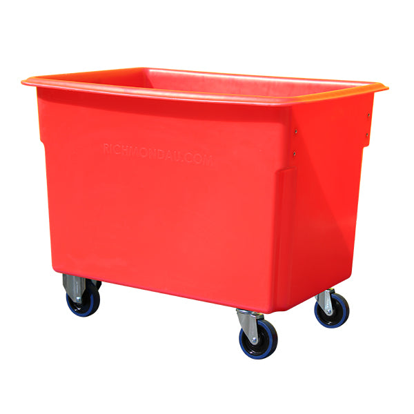 350L Red Rotationally Moulded Tub with Zinc Plated Castors (RTR350RKITC)