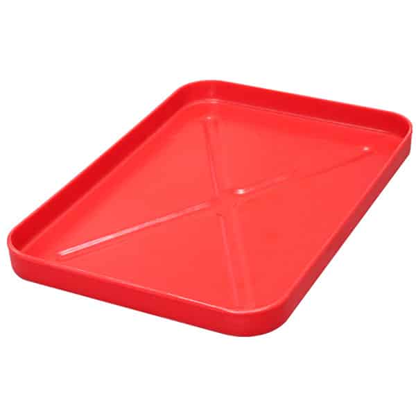 Red Lid to suit 450L Tapered Rotationally Moulded Plastic Tubs (RTR450RLID)