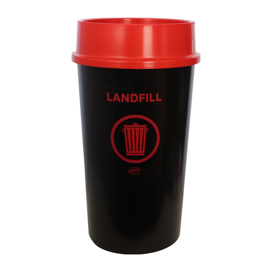 EnviroPlastic Recycling Station Kit Red Landfill