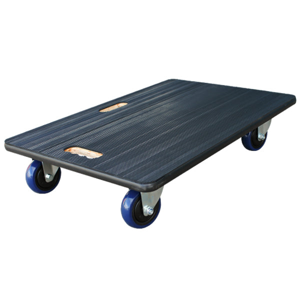 Furniture Dollie 700 x 500mm Rubber Deck | 400kg Capacity (SKR107)