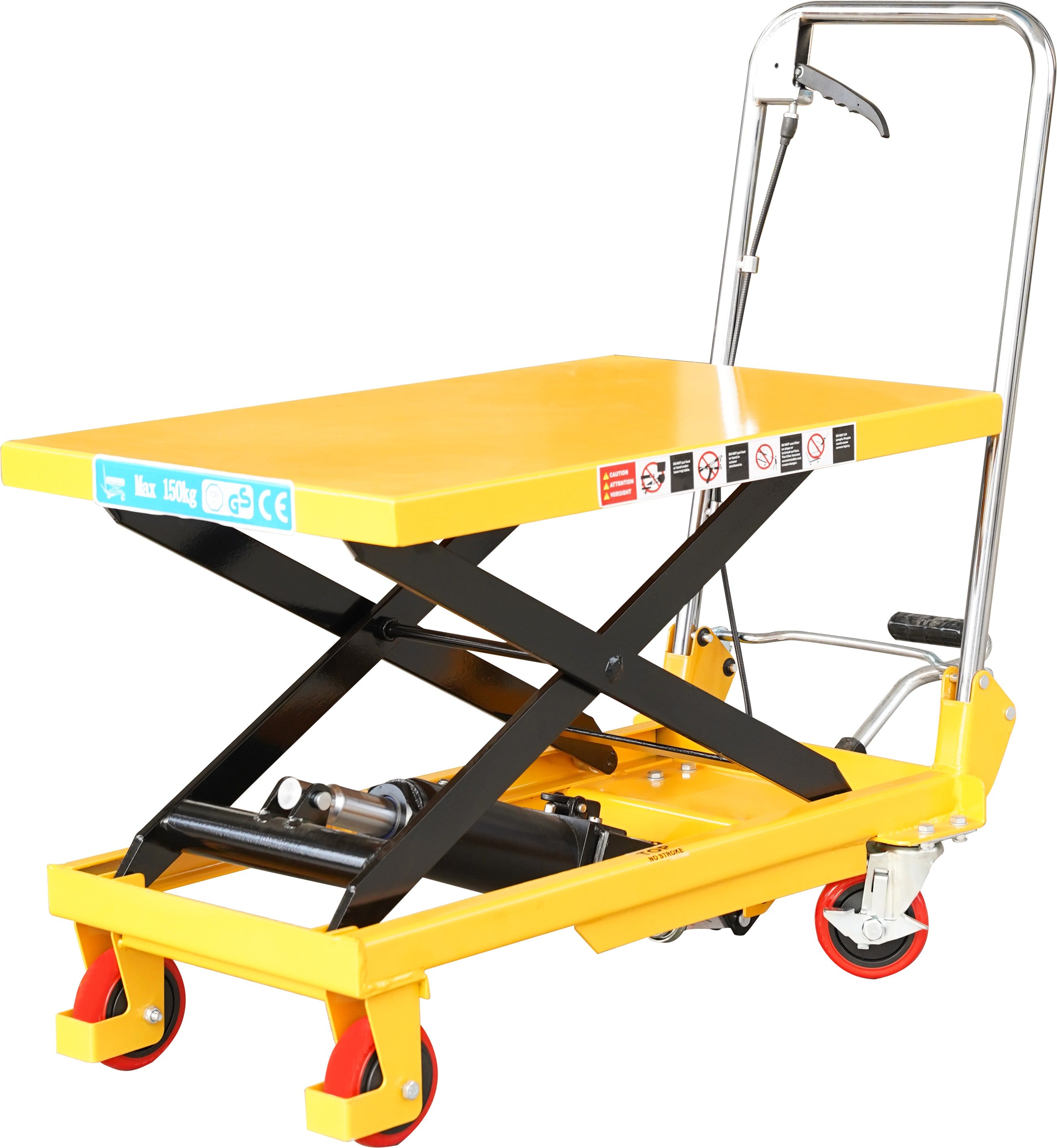 Single Scissor Lift Table 150kg Capacity (AMSLA001)