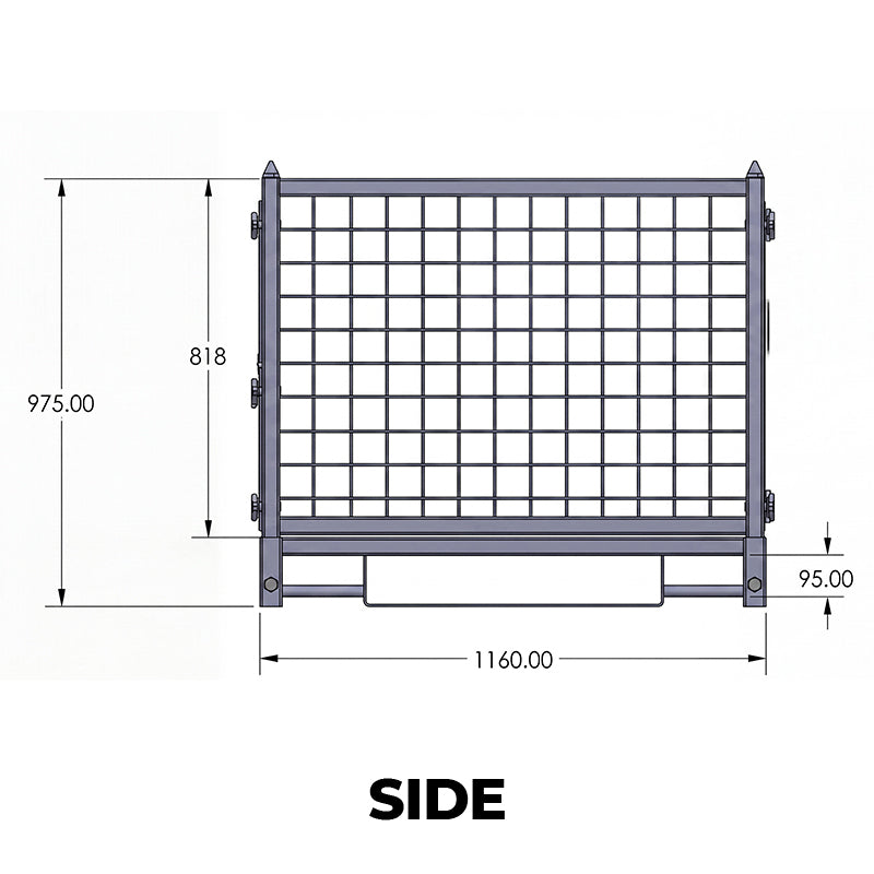 Mesh Stillage Cage 1160 x 1160 x 925mm (STILLAGE6)