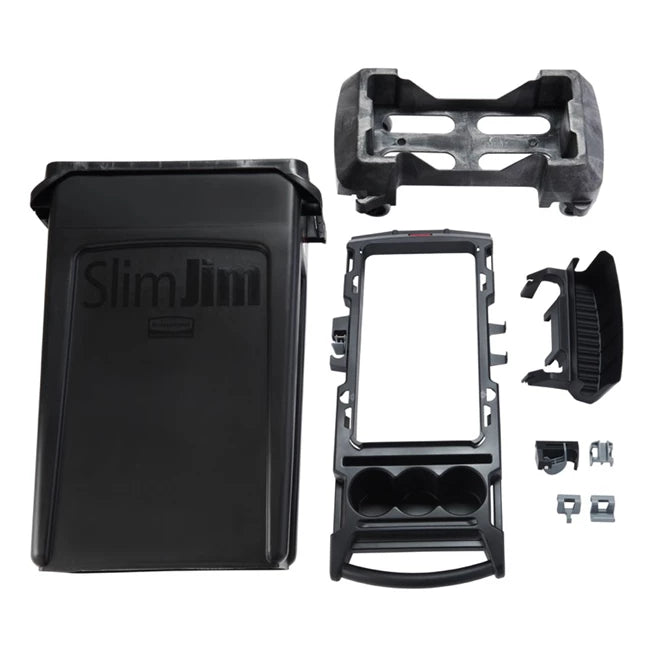 Rubbermaid Slim Jim Rim Caddy Black | 2032953