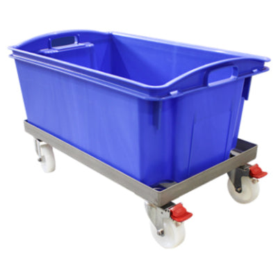 Stainless Steel Fish Crate Dollie to Suit 35L & 55L Crates | 200kg (TDR092)