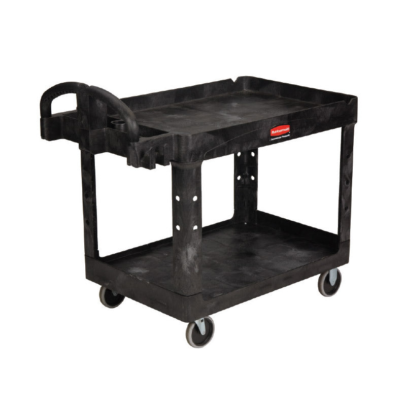 Rubbermaid Heavy Duty Utility Cart Black Color | FG452088BLA