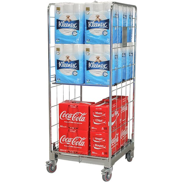 2 Sided Foldable Roll Cage With Fixed Shelf (RCR221) image 10