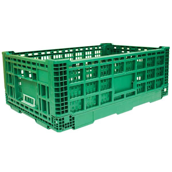 32L Collapsible Vented Crate Green (FMC032GRE) image 0