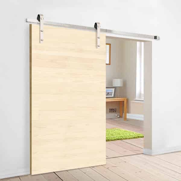 Country Style Stainless Steel 3m Barn Door Hardware Kit (BHR007) image 0