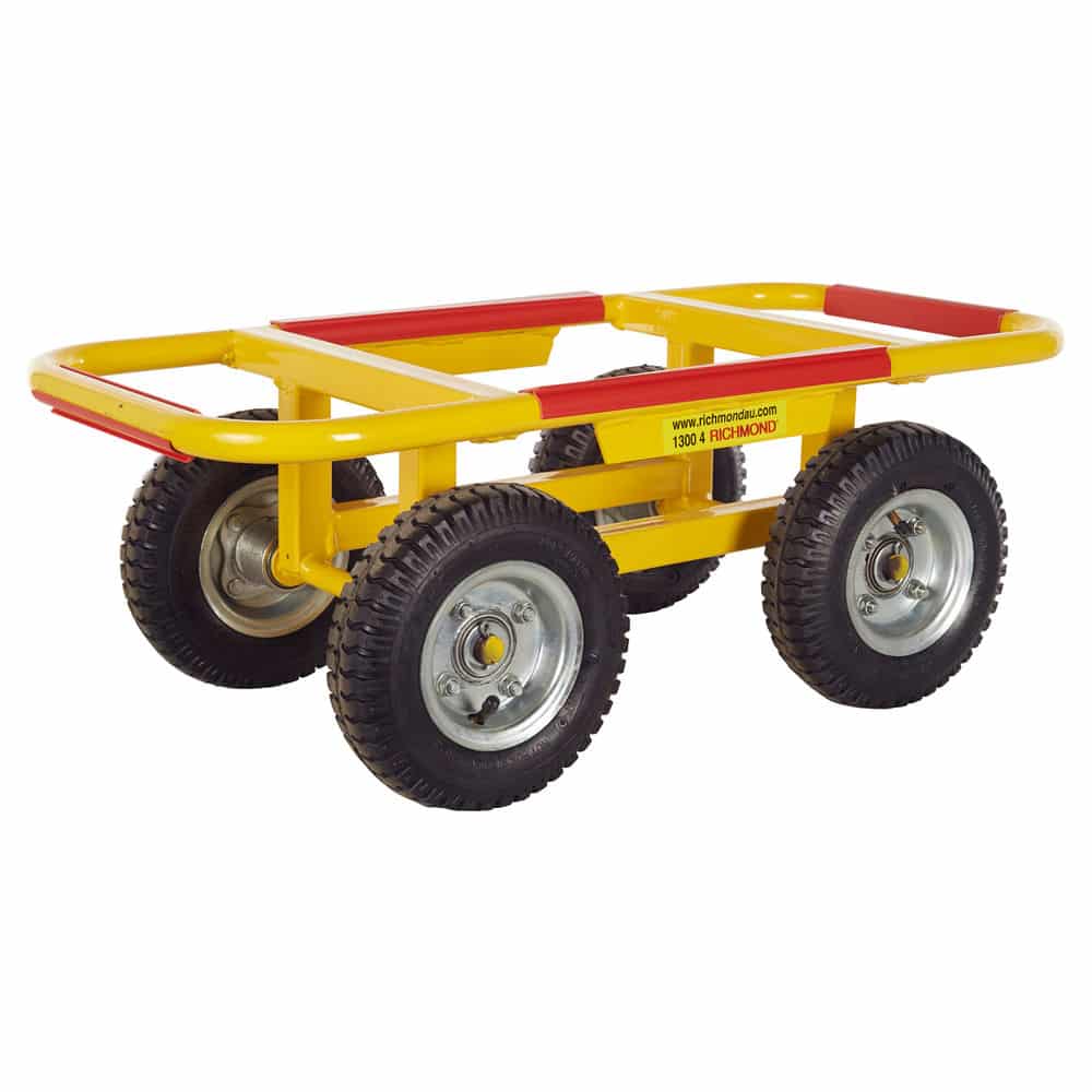 Heavy Duty Piano Dollie Trolley | 10 inch Pneumatic Wheels | PDR012 image 0