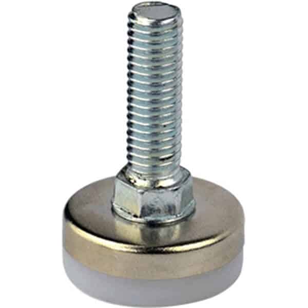 M8 Steel/Nylon Fixed Levelling Feet | LVR070 image 0