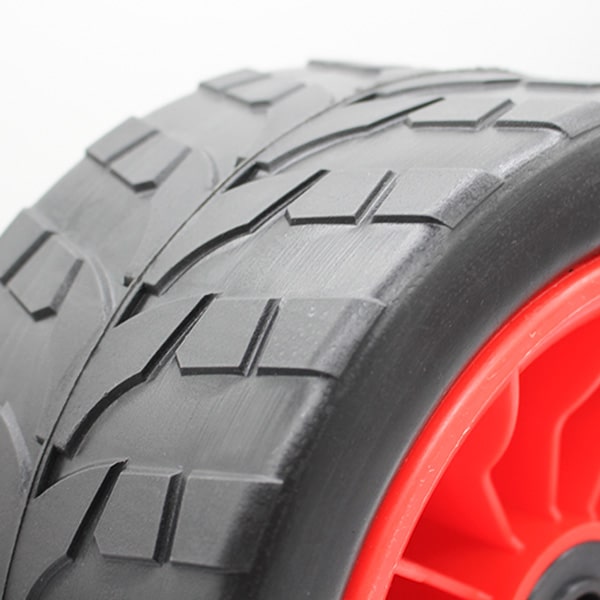 300mm Puncture Proof Nylon Beach Wheel | 1" Axle Diameter | PF1105-1PL image 1