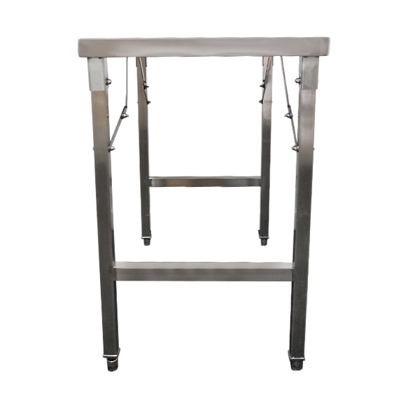 Folding Stainless Steel (304) Table – 1200L x 610W x 910H image 3