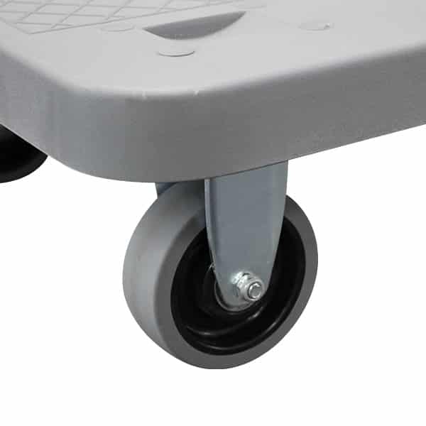 Grey Folding 740x468mm Platform Trolley (PFR024) image 1