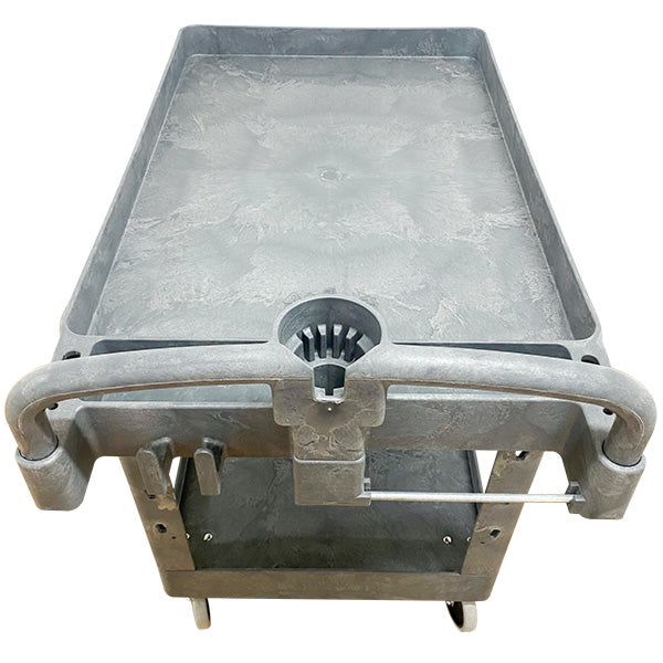 250kg 2 Shelf Stock Picker Trolley 1050x625x880mm (SPR004) image 2