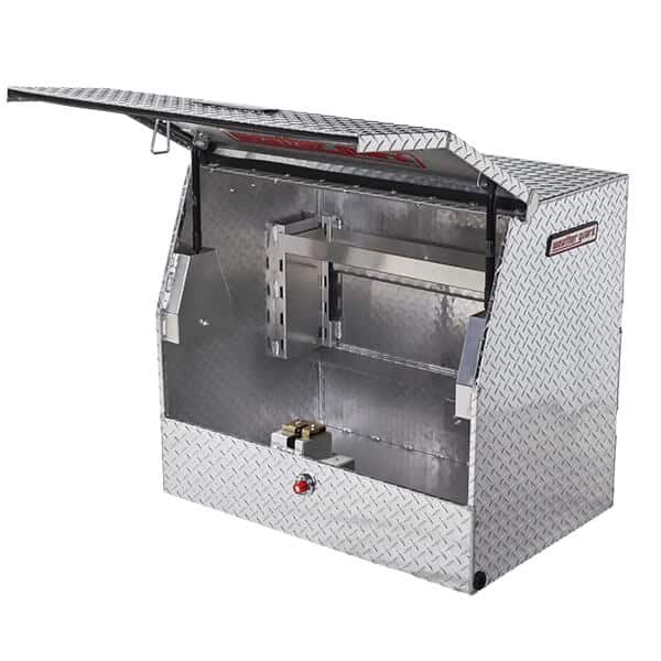 WEATHER GUARD Aluminium Upright Ute Box 900 x 600 x 800mm (UT10007-CL) image 0
