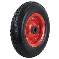 400mm Puncture Proof Wheel | 1" Axle Diameter (PF1641-1) image 0